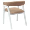vidaXL Chaises de salle &agrave; manger 2 pcs Blanc 54 x 57 x 73 cm