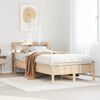 vidaXL Cadre de lit sans matelas 100x200 cm bois massif de pin