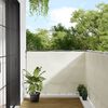 vidaXL &Eacute;cran de balcon cr&egrave;me 120x700 cm 100% polyester oxford