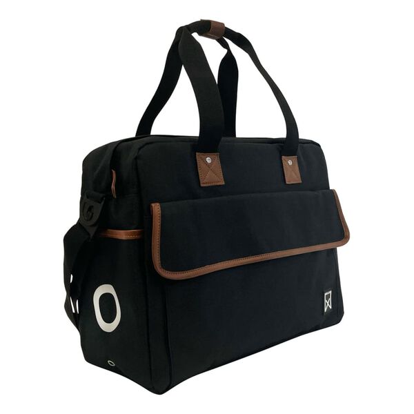 Willex Sacoche de v&eacute;lo 19 L noir et marron