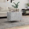 vidaXL Table basse Gris b&eacute;ton 60x44,5x45 cm Bois d'ing&eacute;nierie