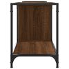 vidaXL Meuble TV ch&ecirc;ne marron 203x37x50 cm bois d'ing&eacute;nierie