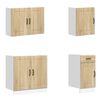 vidaXL Ensemble d'armoires de cuisine 7 pcs Kalmar bois d'ing&eacute;nierie