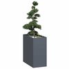 vidaXL Jardini&egrave;re anthracite 40x80x80 cm acier