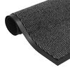 vidaXL Paillasson rectangulaire 60 x 90 cm Anthracite