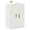 vidaXL Armoire de rangement Blanc 60 x 40 x 90 cm Acier