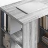 vidaXL Bureau Gris Sonoma 90 x 50 x 75 cm Bois d'ing&eacute;nierie