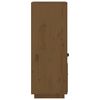 vidaXL Buffet haut Marron miel 34x40x108,5 cm Bois massif de pin