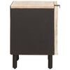 vidaXL Cabinet de chevet 2 pcs Blanc 40 x 33 x 46 cm