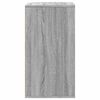 vidaXL Commode d'angle sonoma gris 60x41x76 cm bois d'ing&eacute;nierie