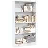 vidaXL Biblioth&egrave;que blanc 80x24x143 cm bois d'ing&eacute;nierie