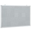 vidaXL Tableau blanc magn&eacute;tique 80x50x1,7 cm aluminium