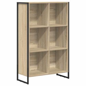 vidaXL Biblioth&egrave;que Ch&ecirc;ne Sonoma 68 x 30 x 108 cm Bois d'ing&eacute;nierie