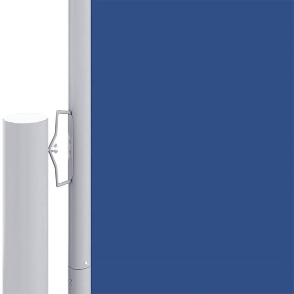 vidaXL Auvent lat&eacute;ral r&eacute;tractable Bleu 180x600 cm