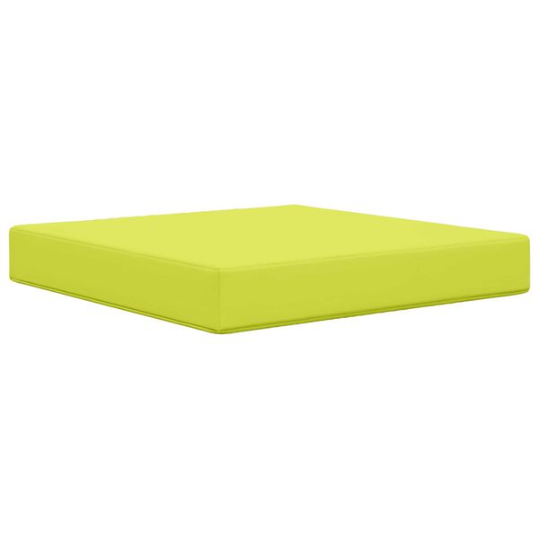 vidaXL Coussin de canap&eacute; d'ext&eacute;rieur 3 pcs Vert Polyester