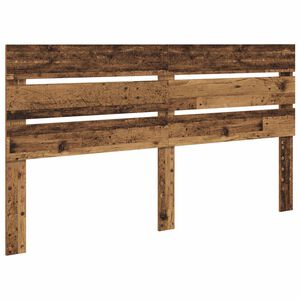 vidaXL T&ecirc;te de lit Bois ancien Bois d'ing&eacute;nierie