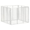vidaXL Composteur de jardin 100x100x77 cm Fer galvanis&eacute;