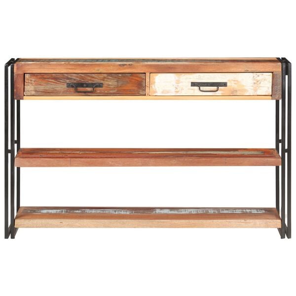 vidaXL Buffet 120x30x75 cm Bois de récupération solide