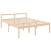 vidaXL Lit pour personne &acirc;g&eacute;e sans matelas bois massif