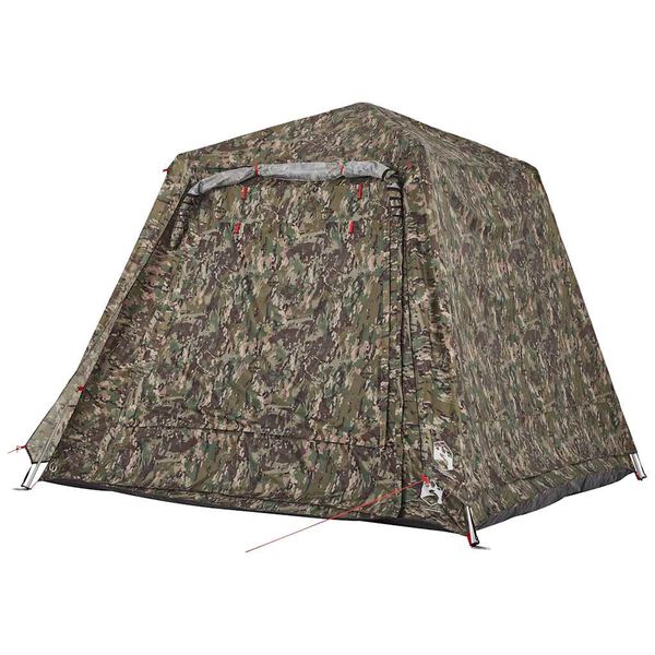 vidaXL Tente de p&ecirc;che 4 personnes camouflage lib&eacute;ration rapide