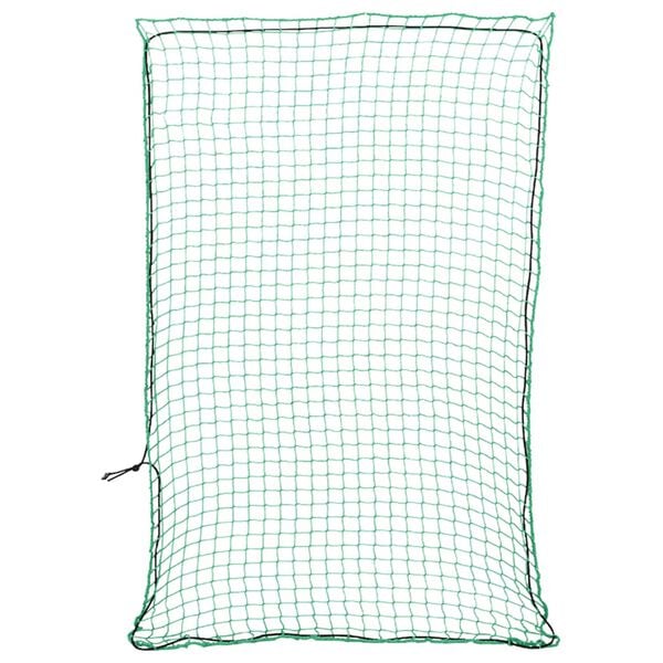 vidaXL Filet pour remorque avec corde élastique vert 3x2 m PP
