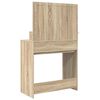 vidaXL Tables de maquillage pour chambre avec tiroir Ch&ecirc;ne Sonoma