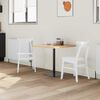 vidaXL Chaises de salle &agrave; manger 2 pcs Blanc 42 x 47.5 x 81 cm