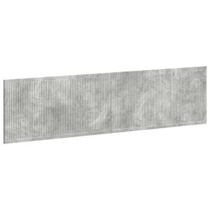 vidaXL T&ecirc;te de lit murale EDE Gris b&eacute;ton Bois d'ing&eacute;nierie