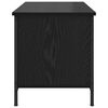 vidaXL Meuble TV Ch&ecirc;ne noir 100 x 40 x 45 cm Bois d'ing&eacute;nierie
