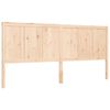 vidaXL Cadre de lit sans matelas 200x200 cm bois massif de pin