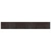 vidaXL Tapis rectangulaire marron fonc&eacute; 70x500 cm bambou