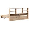 vidaXL Lit biblioth&egrave;que sans matelas 180x200 cm bois massif de pin