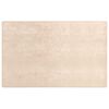 vidaXL Coureur de Tapis MARSA Cr&egrave;me 150 x 230 cm Polyester et PVC