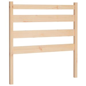 vidaXL T&ecirc;te de lit 106x4x100 cm Bois massif de pin