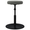 vidaXL Chaises &agrave; manger lot de 2 Gris fonc&eacute; Velours