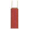 vidaXL Sacs en papier 50 pcs avec poign&eacute;es rouge 18x8x22 cm