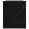 vidaXL Meuble TV Ch&ecirc;ne noir 60 x 35 x 40 cm Bois d'ing&eacute;nierie