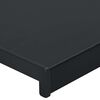 vidaXL Appui de fen&ecirc;tre Anthracite avec grain de bois PVC
