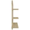 vidaXL Miroir de salle de bain ch&ecirc;ne sonoma bois d&rsquo;ing&eacute;nierie