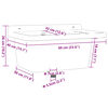 vidaXL &Eacute;vier utilitaire pour montage murale blanc 60x40x28 cm r&eacute;sine