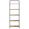 vidaXL &Eacute;tag&egrave;re Ch&ecirc;ne artisanal 60 x 24 x 168 cm Bois d'ing&eacute;nierie