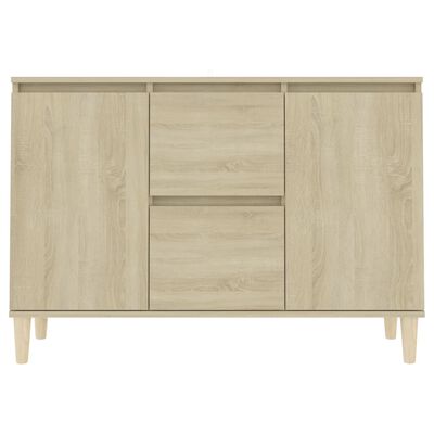 vidaXL Buffet chêne sonoma 101x35x70 cm bois d'ingénierie