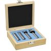 vidaXL Centres de tour &agrave; bois 4 pcs MT2 Acier