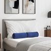 vidaXL Coussins d'accent 2 pcs Bleu police &Oslash; 15 x 40 cm