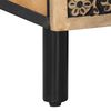 vidaXL Table basse 80x50x40 cm bois de manguier massif