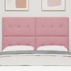 vidaXL T&ecirc;te de lit LED avec des lumi&egrave;res &agrave; LED Rose 160 cm Polyester