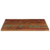 vidaXL Dessus de table 70x60x3,8 cm rectangulaire bois massif r&eacute;cup&eacute;r&eacute;