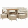 vidaXL Ensemble de canap&eacute; de jardin 9 pc 8-Nombre de places