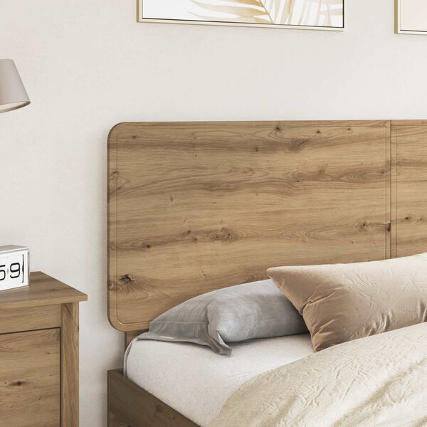 vidaXL T&ecirc;te de lit Ch&ecirc;ne artisanal 200 cm Bois d'ing&eacute;nierie