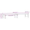 vidaXL Support de moniteur noir 105x23x15,5 cm bois d'ing&eacute;nierie